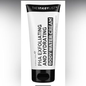 PHA Exfoliating and Hydrating Body Water Cream - Black and White